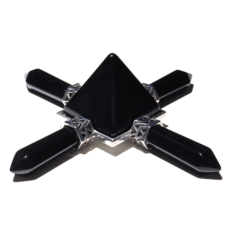 置物　ピラミッド×エネルギーワンド　約9.5×約2.5cm　全3種  [in-g0038]