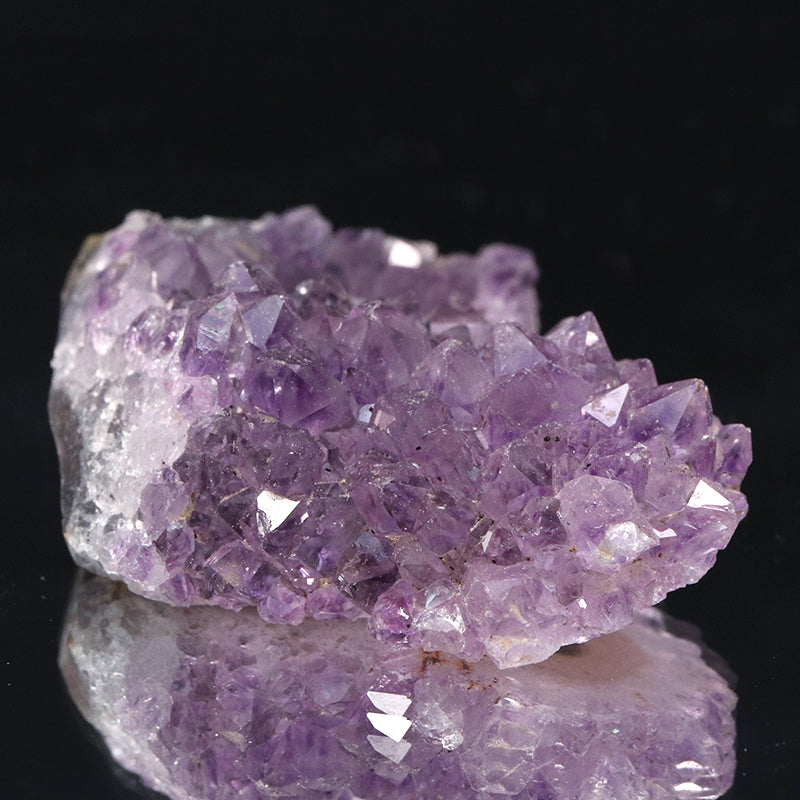 【数量限定】ミニクラスター　アメジスト＜ウルグアイ産＞ 　約144g　詰め合わせ　ランダム発送  [co-g1784]