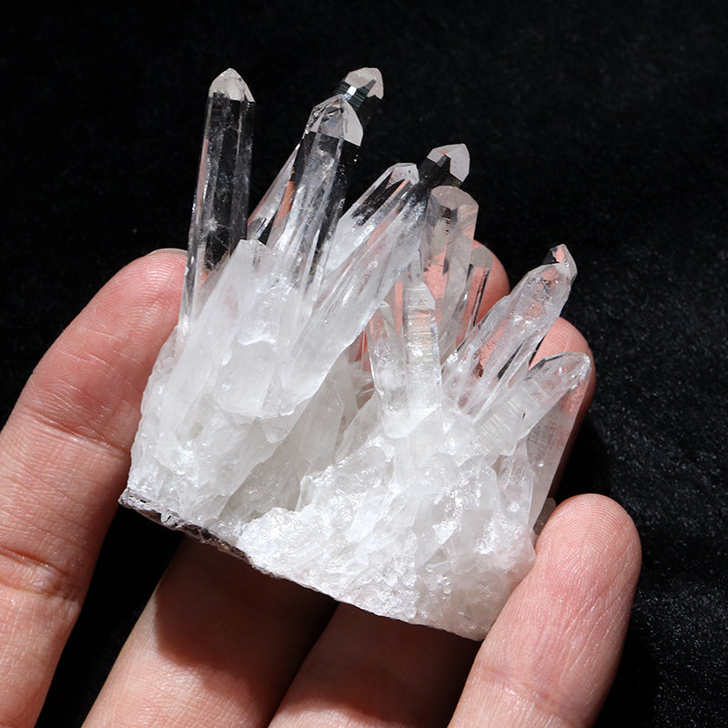 クラスター　四川省水晶＜中国/四川省産＞　約55～65g　ランダム発送  [co-g1785]