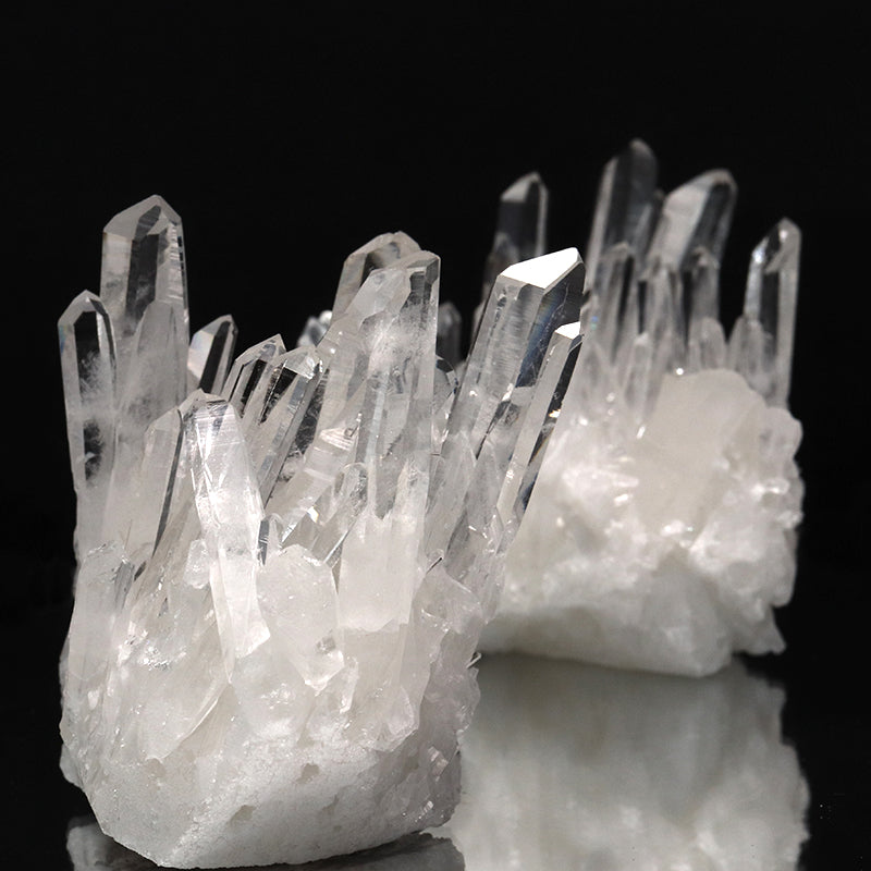 クラスター　四川省水晶＜中国/四川省産＞　約69～75g　ランダム発送  [co-g1786]