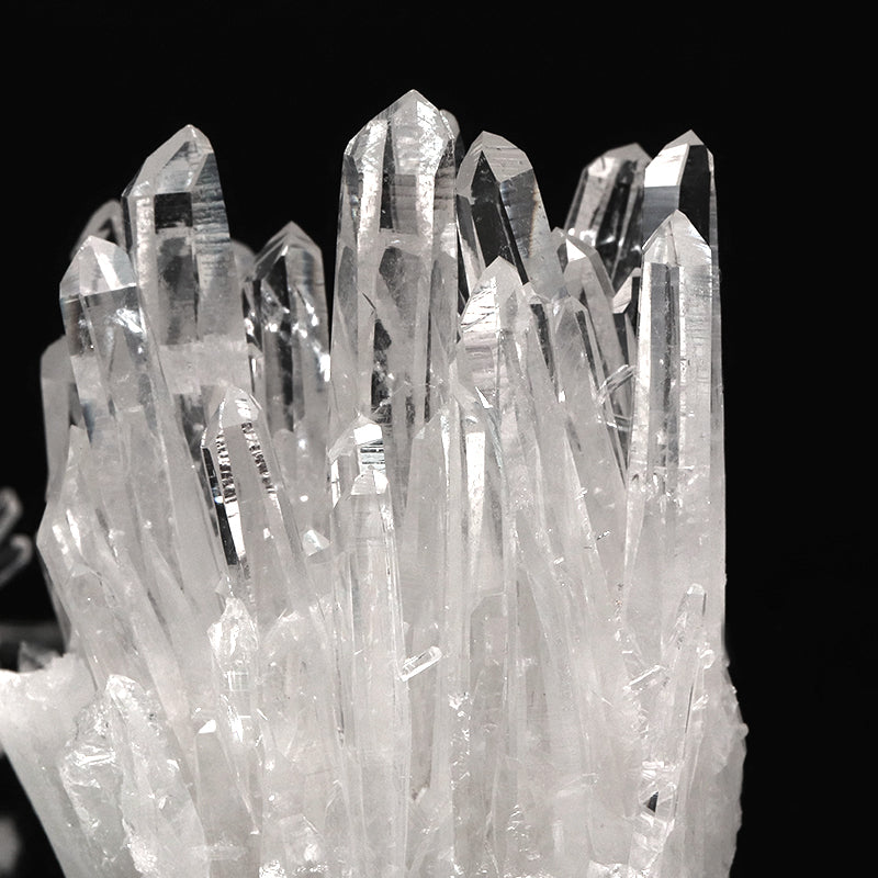 クラスター　四川省水晶＜中国/四川省産＞　約95～110g　ランダム発送  [co-g1787]