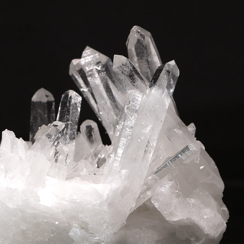 クラスター　四川省水晶＜中国/四川省産＞　約125～130g　ランダム発送  [co-g1788]