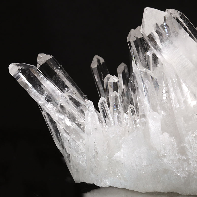 クラスター　四川省水晶＜中国/四川省産＞　約170～175g　ランダム発送  [co-g1790]