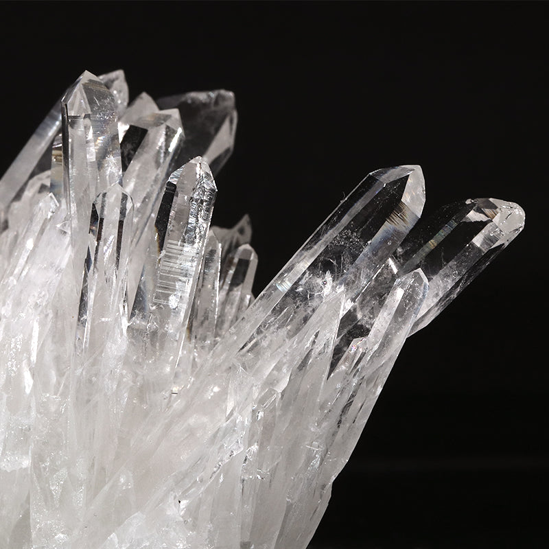 クラスター　四川省水晶＜中国/四川省産＞　約170～175g　ランダム発送  [co-g1790]