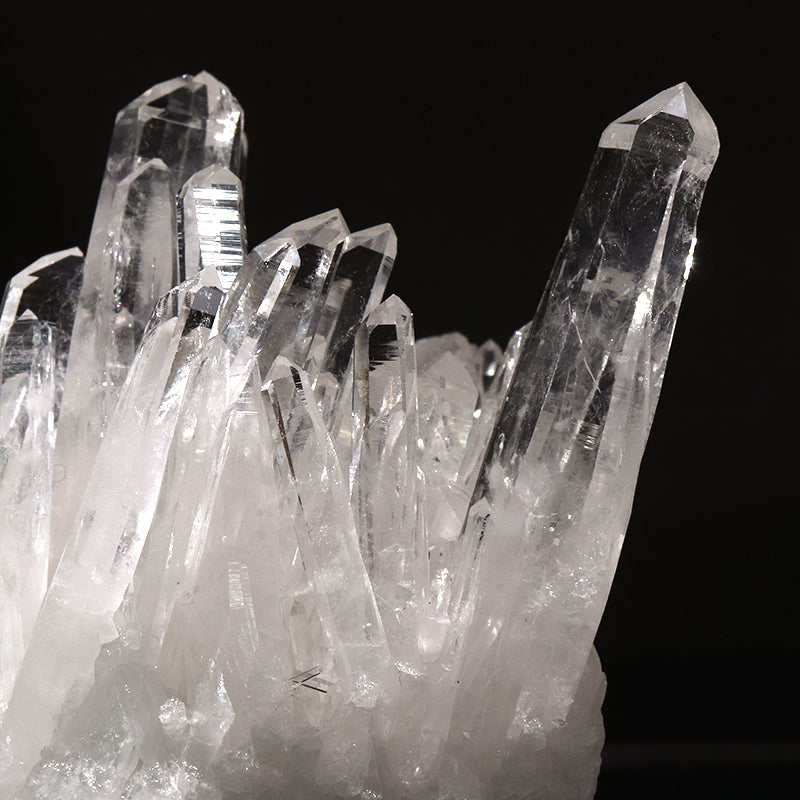 クラスター　四川省水晶＜中国/四川省産＞　約185g　ランダム発送  [co-g1791]