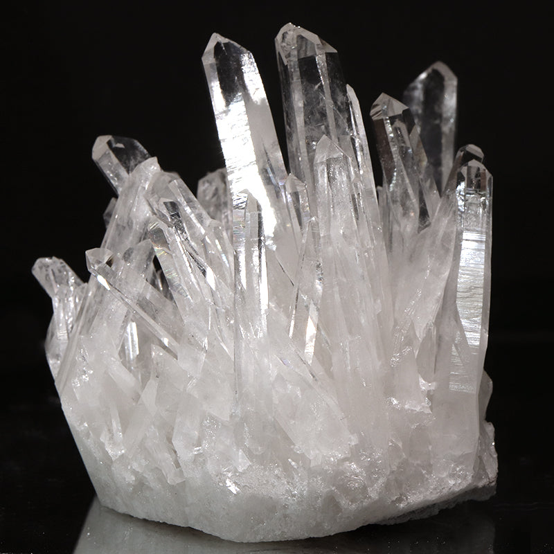 クラスター　四川省水晶＜中国/四川省産＞　約185g　ランダム発送  [co-g1791]