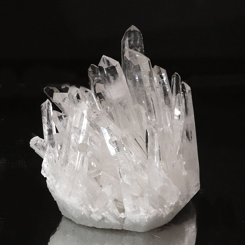 クラスター　四川省水晶＜中国/四川省産＞　約185g　ランダム発送  [co-g1791]