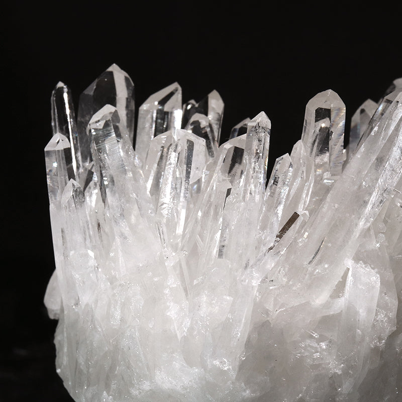 クラスター　四川省水晶＜中国/四川省産＞　約320g　ランダム発送  [co-g1792]