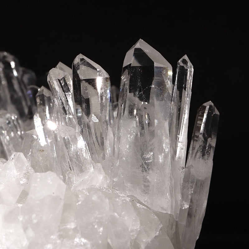 クラスター　四川省水晶＜中国/四川省産＞　約320g　ランダム発送  [co-g1792]