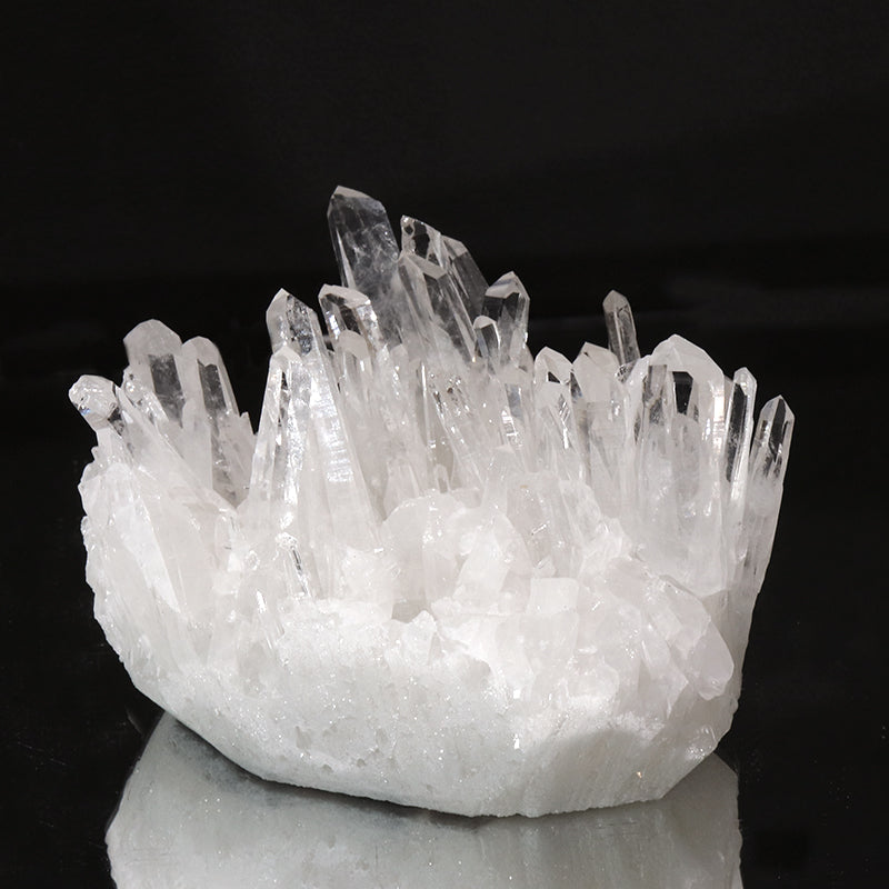 クラスター　四川省水晶＜中国/四川省産＞　約320g　ランダム発送  [co-g1792]