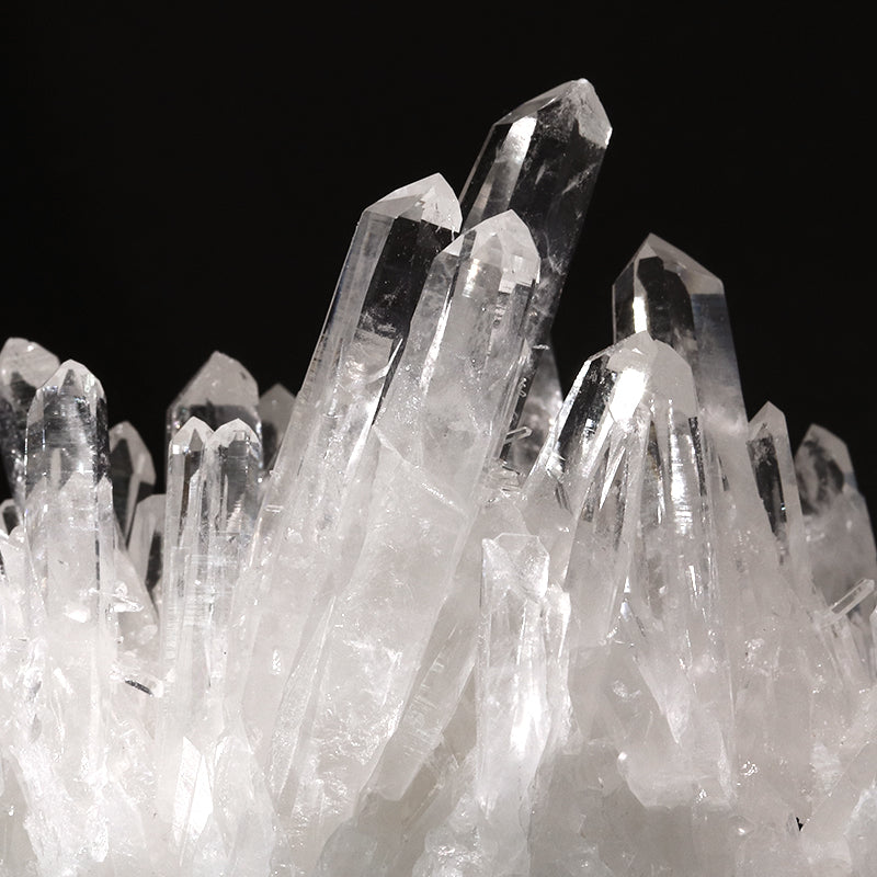 クラスター　四川省水晶＜中国/四川省産＞　約375g　ランダム発送  [co-g1793]