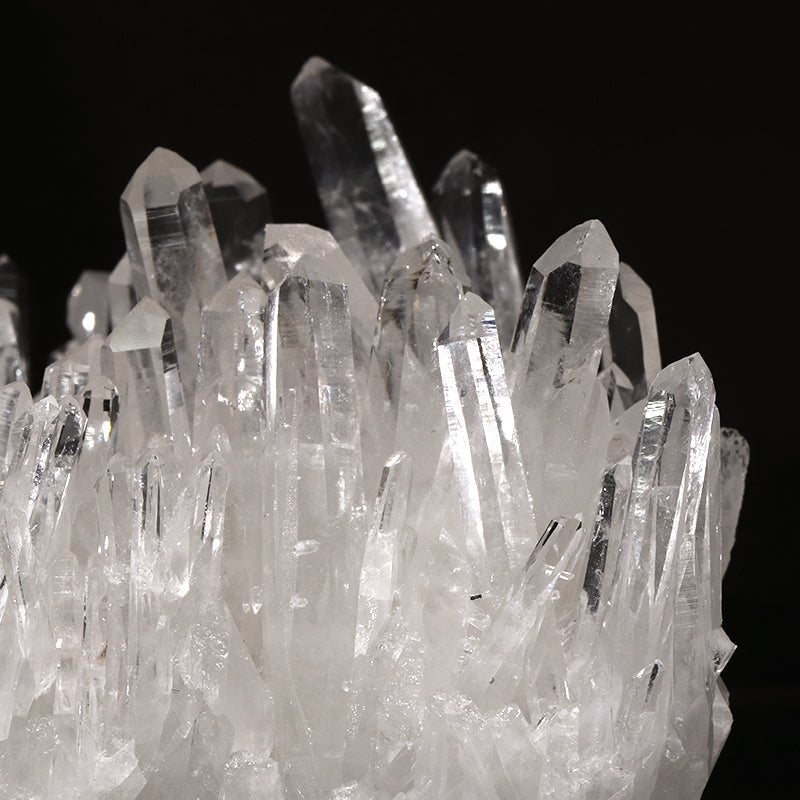 クラスター　四川省水晶＜中国/四川省産＞　約375g　ランダム発送  [co-g1793]