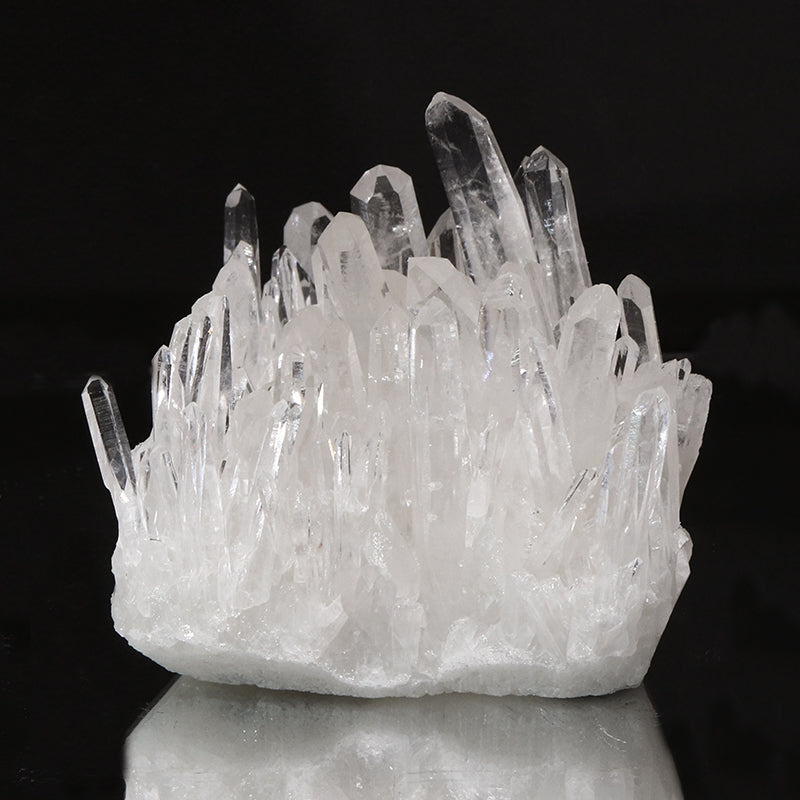 クラスター　四川省水晶＜中国/四川省産＞　約375g　ランダム発送  [co-g1793]