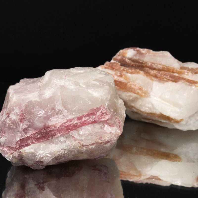 原石　ピンクトルマリン＜ブラジル産＞　約50～70g　ランダム発送  [co-g1795]