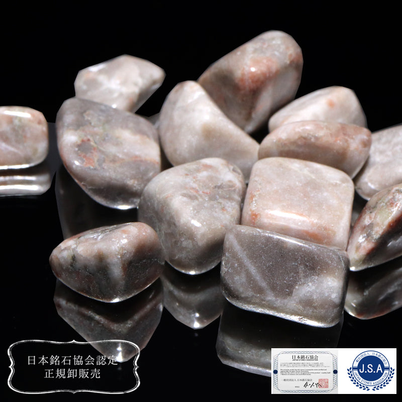【日本銘石】土佐桜＜高知県産＞　グレー　さざれ　約100g [co-g2523]