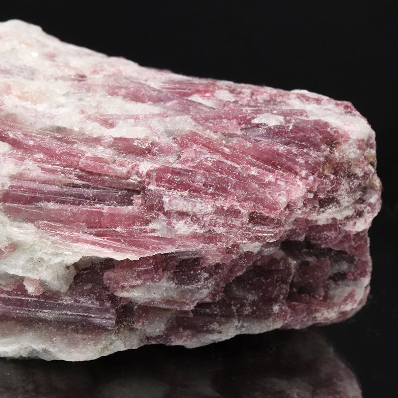 Pink Tourmaline Rough Stone (Brazil) Approx. 390-410g, Random Shipment [co-g1802]