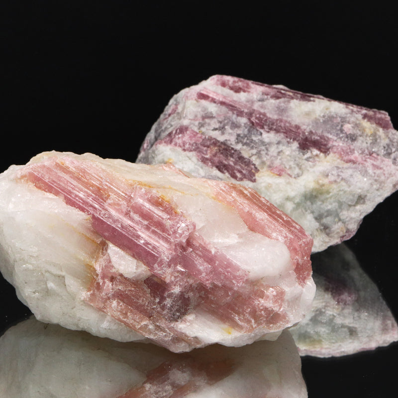 原石　ピンクトルマリン＜ブラジル産＞　約420～430g　ランダム発送  [co-g1803]