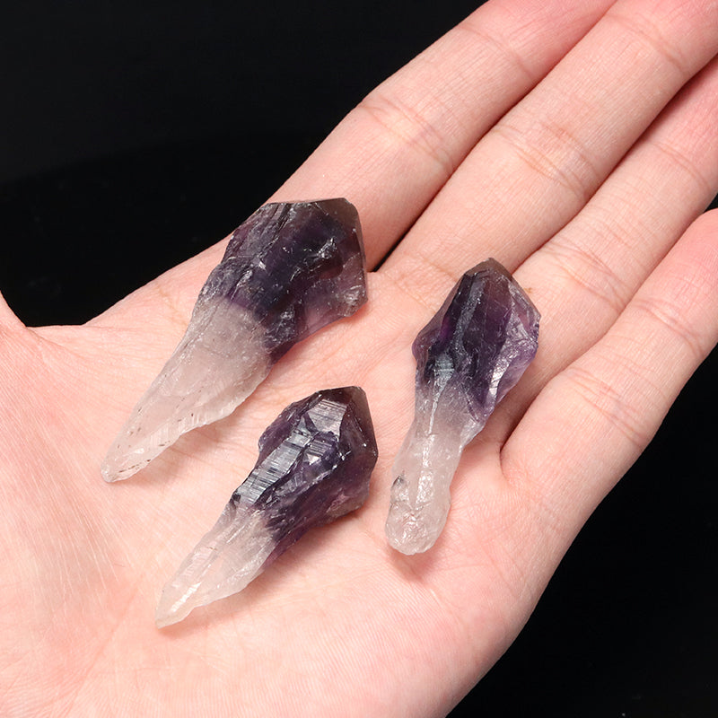 原石　アメジスト　ポイント　ブラジル産　約10g以下  [co-g1819]