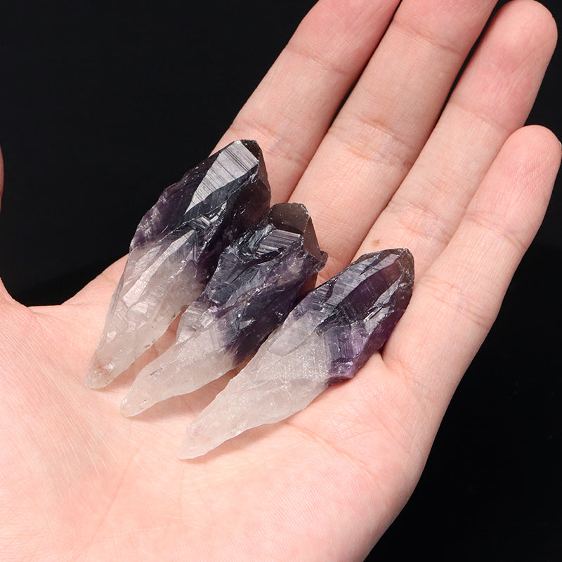 原石　アメジスト　ポイント　ブラジル産　約10～20g  [co-g1820]