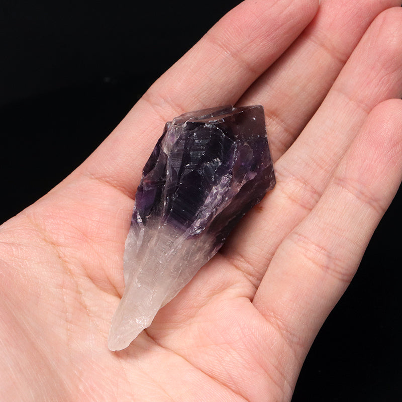 原石　アメジスト　ポイント　ブラジル産　約32g  [co-g1822]