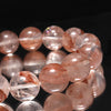 Bracelet Manikarn Quartz <Himalayan> AA Grade Pink Round [br-g0182]