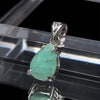Get 30% off when you purchase 10 or more eligible items. Discount automatically applied at checkout. Emerald Pendant Top (Brazilian), Drop Cut, Approx. 7 x 10-11mm, Silver 925 [co-g1852]
