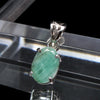 Get 30% off when you purchase 10 or more eligible items. Discount automatically applied at checkout. Emerald Pendant Top from Brazil, Oval Cut, Approx. 6-8 x 7-10mm, Silver 925 [co-g1853]