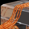 Orange Garnet Cut Strand, Approx. 2mm [co-g0981]