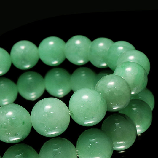 ブレス　翡翠＜ミャンマー産＞　丸　約10mm  [co-g1875]