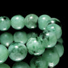 Jadeite bracelet from Myanmar, round, approximately 12-13mm [co-g1876]