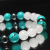 [No Discount] Special Price Design Bracelet: Dyed Turquoise, Quartzite, and Hematite. Random Shipment [co-g1877]