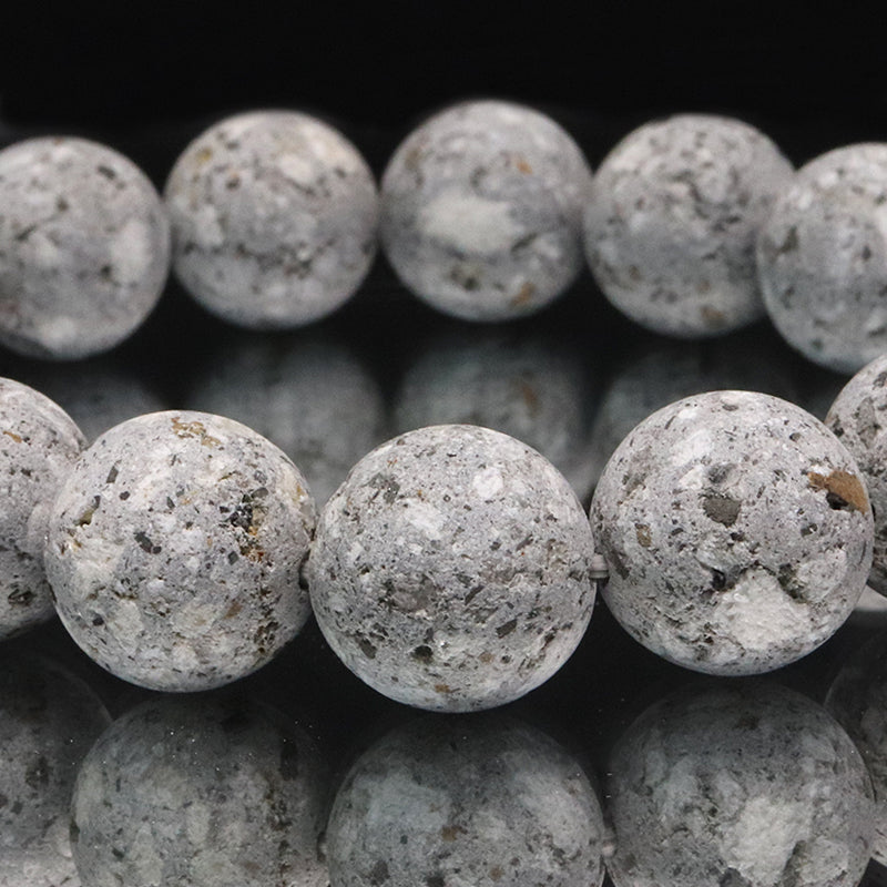 【日本銘石】ブレス　医王石＜石川県産＞　丸  [br-g8109]