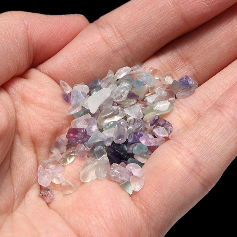 さざれ　フローライト　約1kg　約3～5m  [co-g1886]