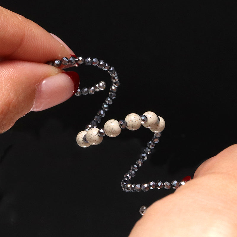 【ことほぎ】形状記憶リング　テラヘルツ　カット約2mm×北投石　丸約4mm　全5種類　日本製 [co-g1887]