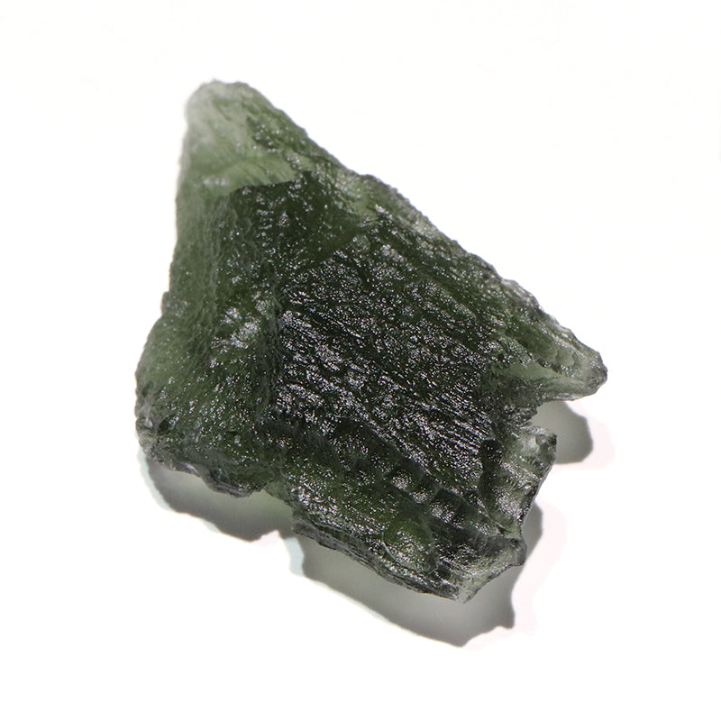 原石　モルダバイト　チェコ産　約4.2～4.4ｇ　ランダム発送　ケース付き  [co-g1903]