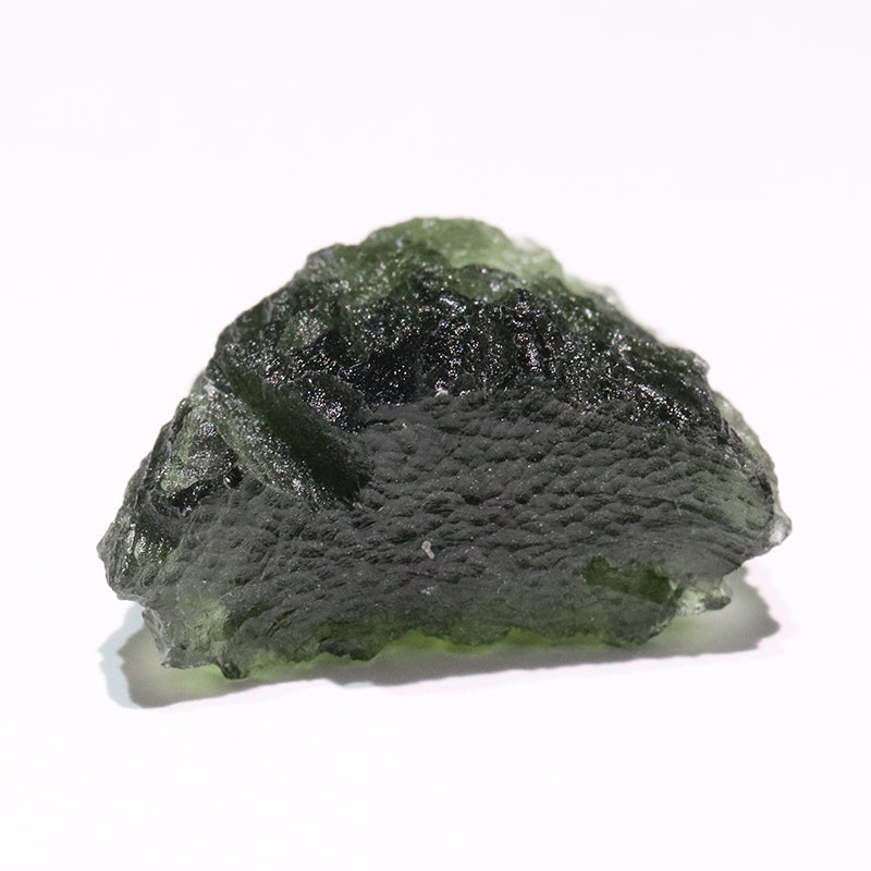 原石　モルダバイト　チェコ産　約5.1～5.2ｇ　ランダム発送　ケース付き  [co-g1905]