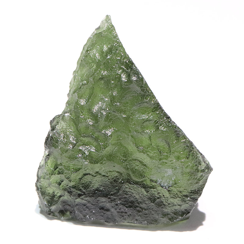 原石　モルダバイト　チェコ産　約5.8～5.9ｇ　ランダム発送　ケース付き  [co-g1907]