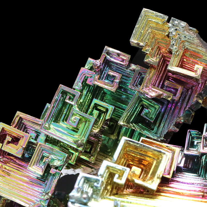 原石　ビスマス人工結晶　中国産　ランダム発送  [co-g1911]