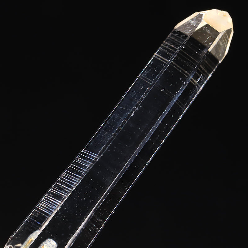 レムリアンシード ＜コロンビア産＞　約3.2～5.5×20～39mm　突き刺し型ピアス　Silver925　ゴールド [co-g3058]