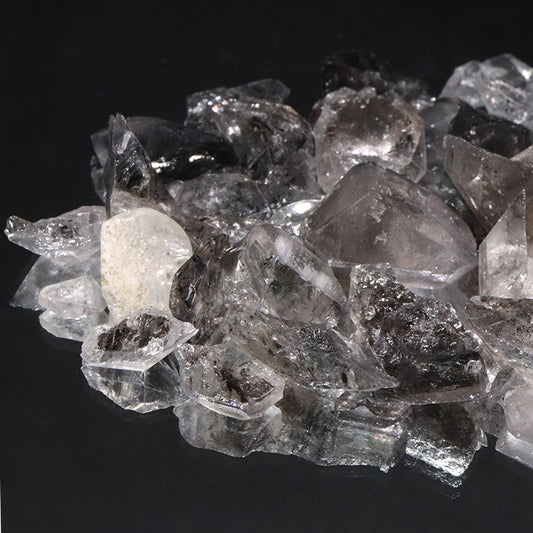 原石　ブラックエレスチャル　パキスタン産　袋売り　ランダム発送 [co-g1946]