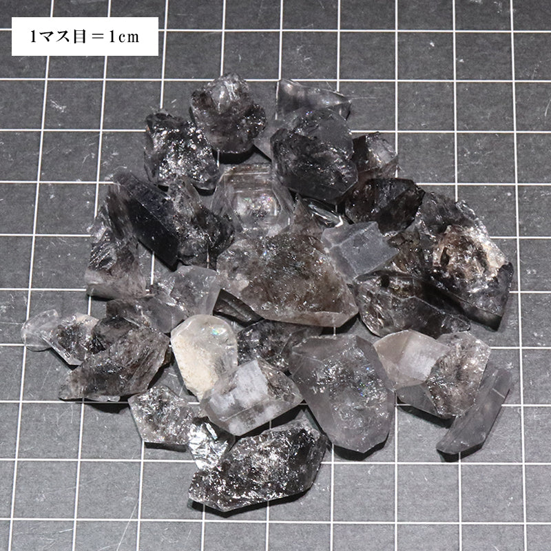 原石　ブラックエレスチャル　パキスタン産　袋売り　ランダム発送 [co-g1946]