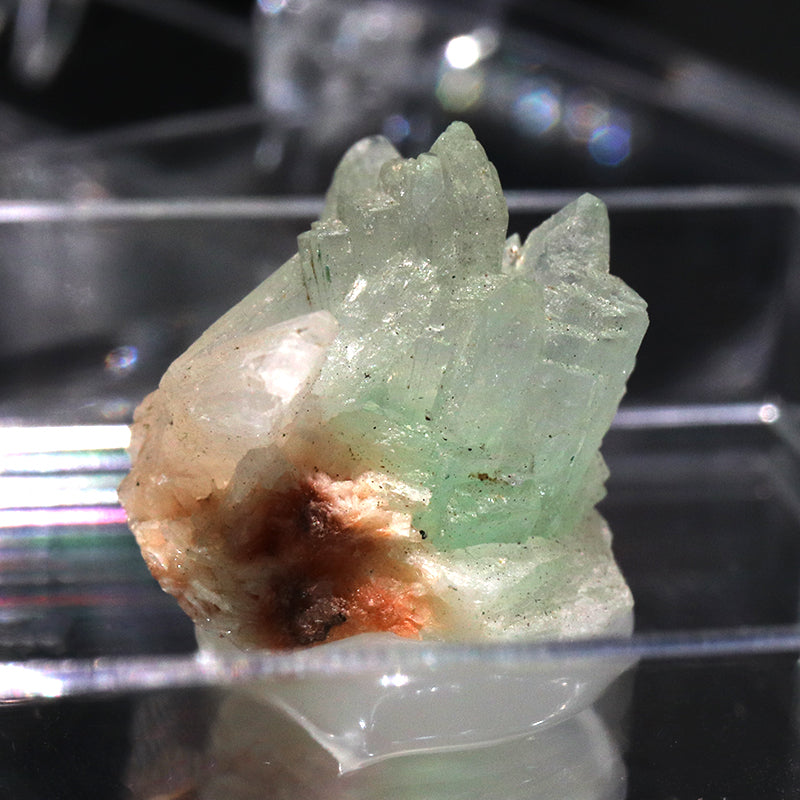 原石　アポフィライト　インド産　ケース入り　ランダム発送  [co-g1946]