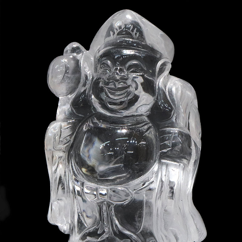 彫り物　水晶　大黒天 [co-g2005]