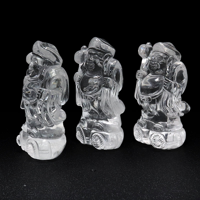 彫り物　水晶　大黒天 [co-g2005]