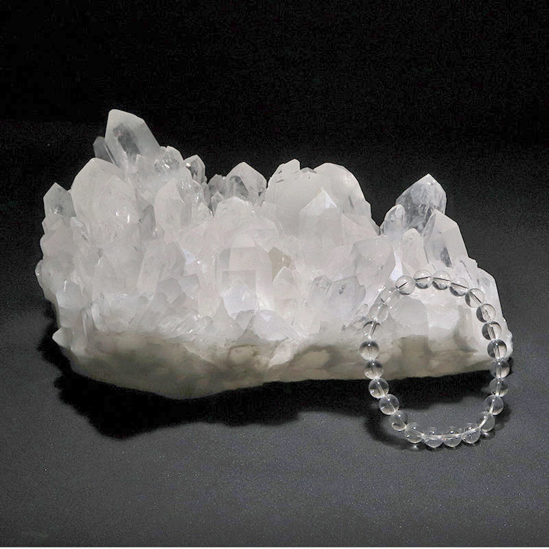 水晶＜マダガスカル産＞　クラスター　約17〜22×約11〜15cm [co-g3121]