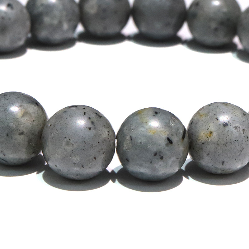 【日本銘石】ブレス　青海薬石＜新潟県産＞　ディープカラー　丸   [br-g8054]