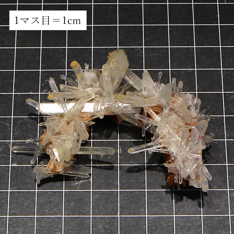 クラスター　マンゴークォーツ　コロンビア産　[co-g2018]