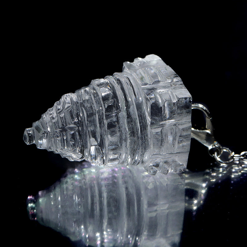 シュリヤントラ　水晶　ペンデュラム  [co-g2586]