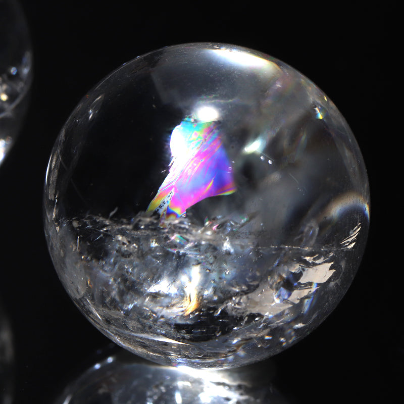 アイリスクォーツ＜ブラジル産＞　丸玉　約24～30mm  [co-g2596]
