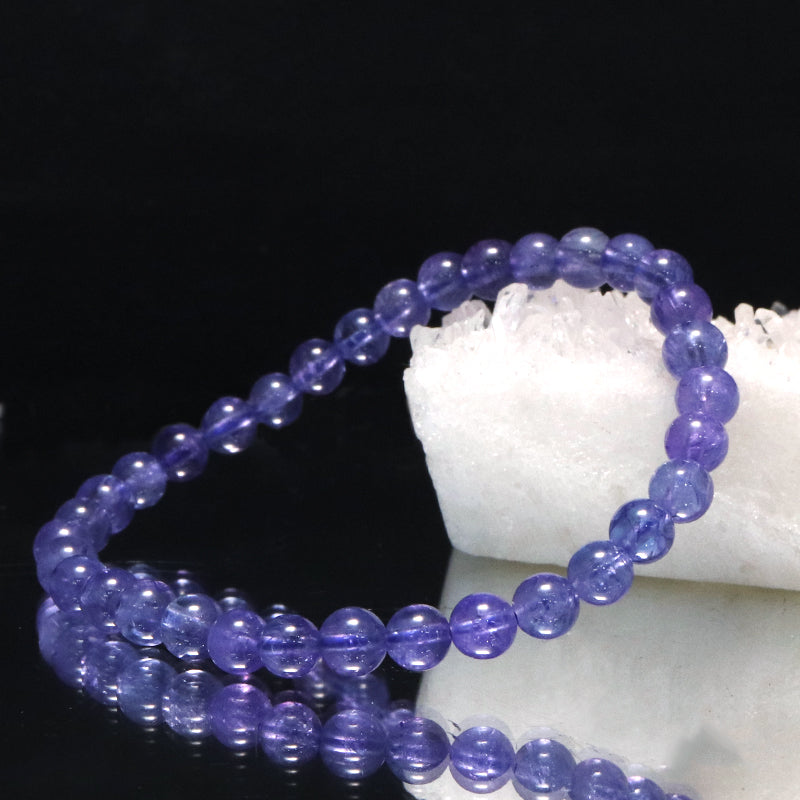 【動画】ブレス　タンザナイト＜タンザニア産＞　丸[co-g2035]